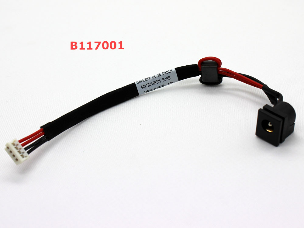 (image for) Toshiba Satellite A500 A500D A505 A505D V000939480 6017B0196201 AC DC Power Jack Socket Connector Charging Port DC IN Cable Wire Harness